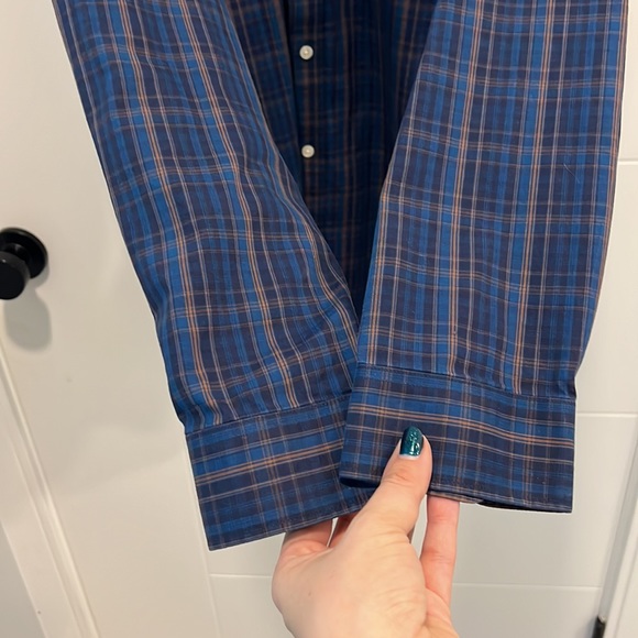 🇺🇸 Eddie Bauer wrinkle free button up shirt size large - Picture 6 of 10